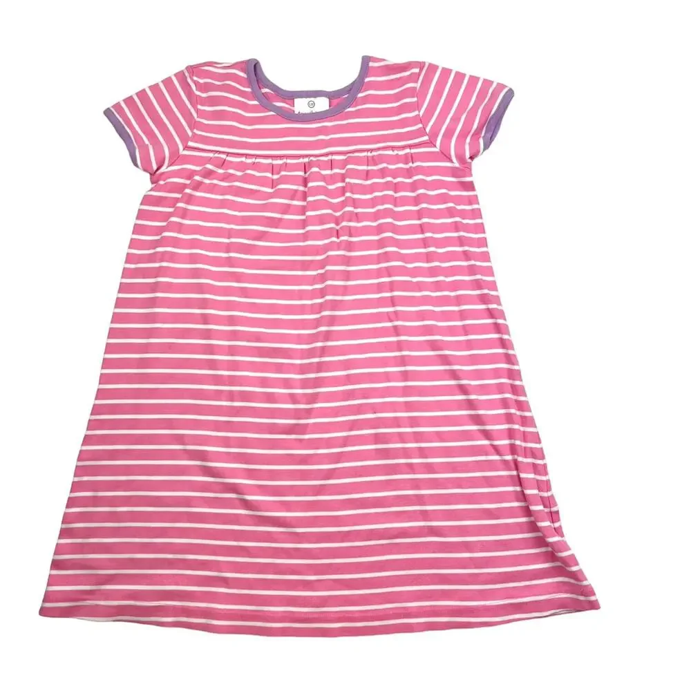 Hanna Andersson Pink Striped Dress